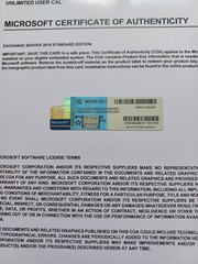 Microsoft Exchange Server 2019 STANDARD w Retail 1000 CALs GMGF0F4MC Authentic