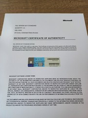 Microsoft SQL Server 2017 Standard 24 Core unlimitd User CAL Authentic 228-11033