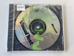 Vintage Microsoft Visual Test Version 4.0 1996 PC w/ Key – Sealed Cracked Case
