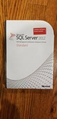 Microsoft SQL Server 2012 Standard,SKU 228-09842,10 CALs,Sealed Retail Box,Full