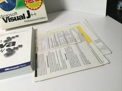 Microsoft J++ Visual Professional Edition CD ROM.