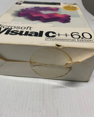 Microsoft Visual C++ 6.0 Professional EditionCD-ROM Windows FREE SHIPPING