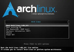 TalkingArch Linux CLI x86_64
