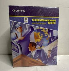 Gupta SQLWindows Solo Desktop Development System Sealed Box Windows 1994