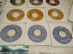 MICROSOFT VISUAL STUDIO.NET ACADEMIC VERSION 2003 9 CD Set w/ Key & Manuals