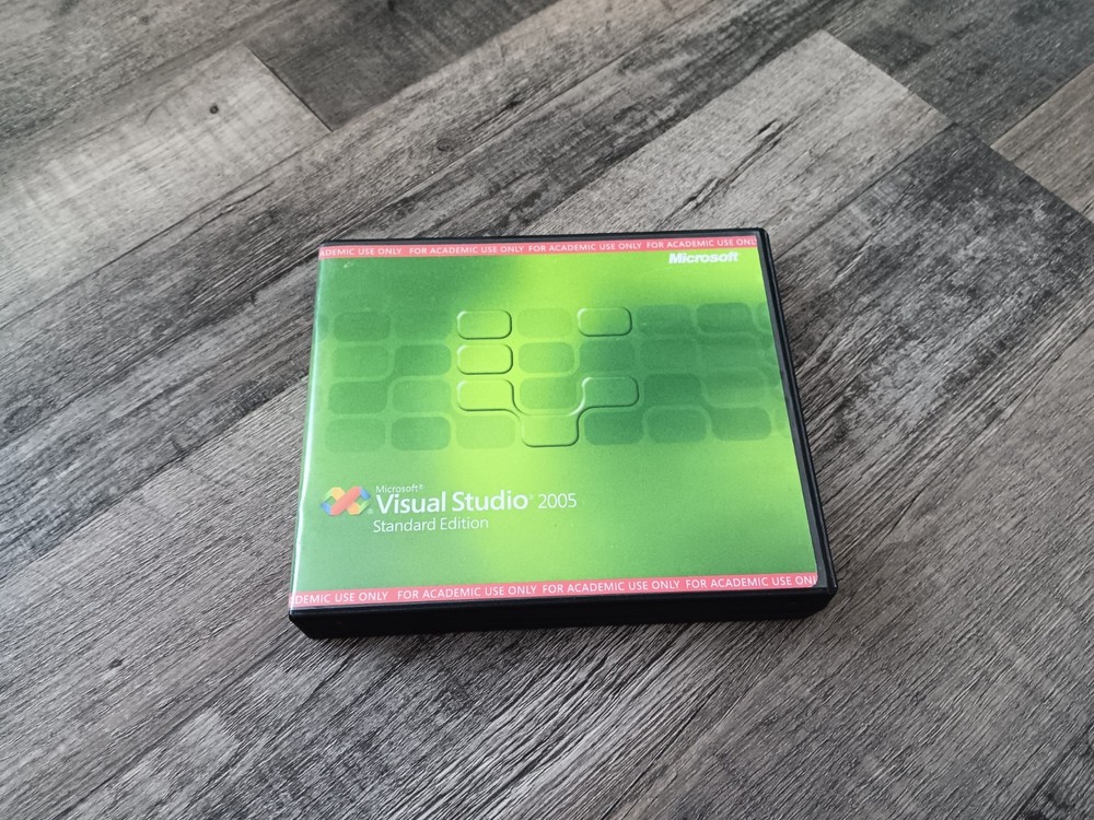 Microsoft Visual Studio 2005 Standard Edition PC DVD-ROM 5 Disc Set Product Key