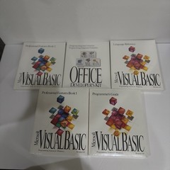 RARE Vintage Microsoft Dev Software Lot Visual Basic C++ FoxPro Promo NFR Box