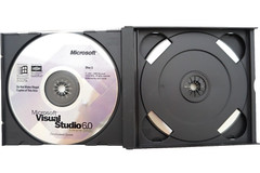 Microsoft Visual Studio Enterprise 6.0 6 Windows 95 thru 11 Retail 10 CD’s + KEY