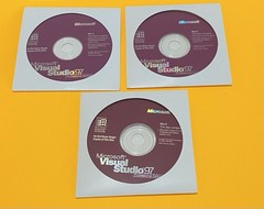 Microsoft Visual Studio 97 Professional Edition CD Disc W/ Key
