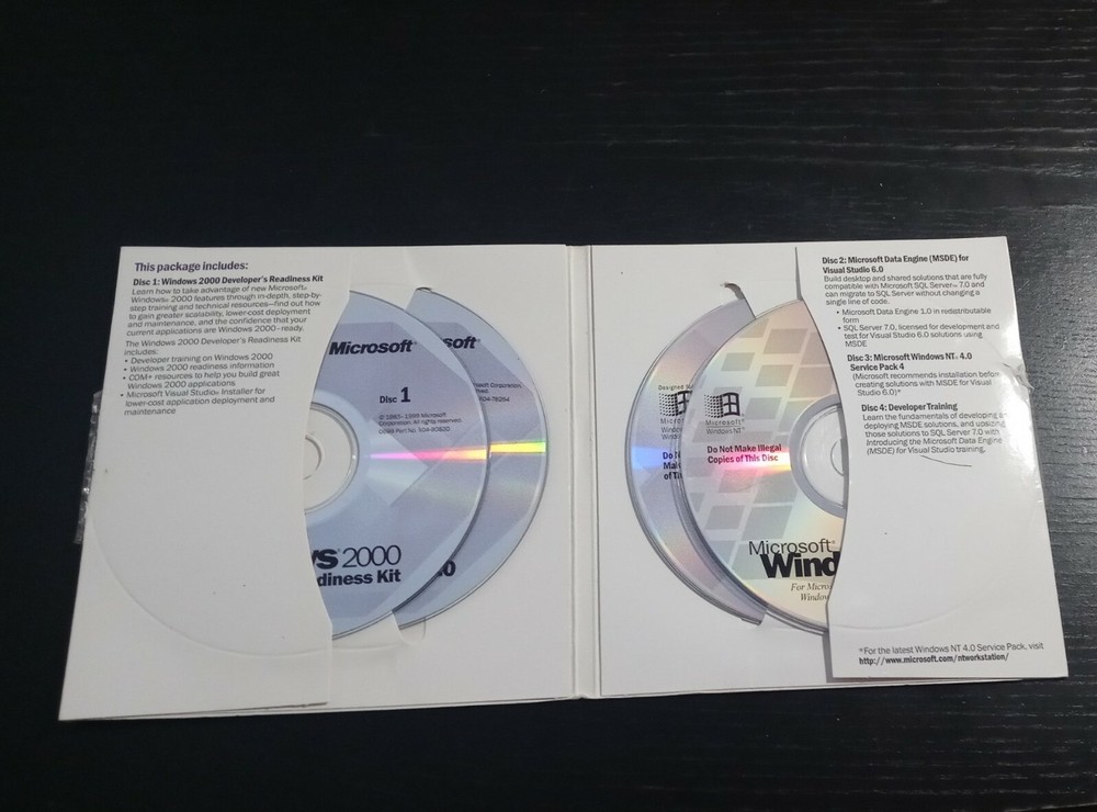 Microsoft Visual Studio 6.0 Plus Pack Windows 2000 Developers Readiness Kit