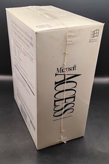 (BoxHH) Vintage Microsoft Access 1993 v1.0 – Museum Piece New In Box