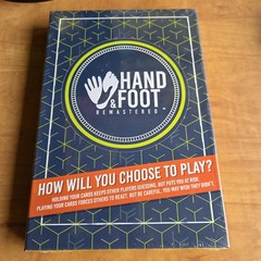 Hand & Foot Remastered 4 Player Card Game for Adults & Families – A-20