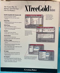 Central Point XTREE GOLD for Windows Ver 4.0 File Management
