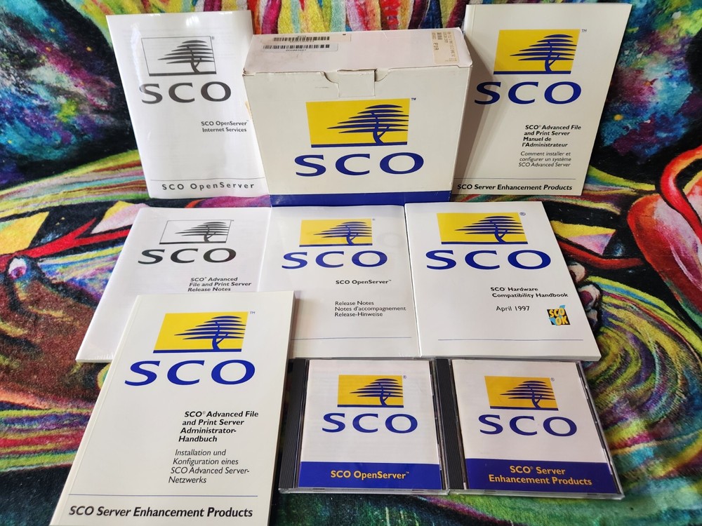 SCO Advanced File And Print Server – Ver. 3.5.2 | CIB – Mint Condition CD-ROM
