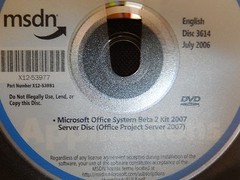 MICROSOFT MSDN DISC 3614 JULY 2006 – ENGLISH OFFICE SYSTEM BETA 2