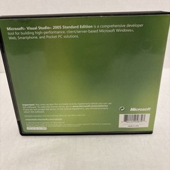 Microsoft Visual Studio Standard Edition 2005 Retail Box with Product Key Sealed