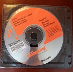 Microsoft SQL Server 2000 Standard Edition Disc May 2003