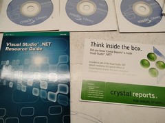 MICROSOFT VISUAL STUDIO.NET ACADEMIC VERSION 2003 9 CD Set w/ Key & Manuals