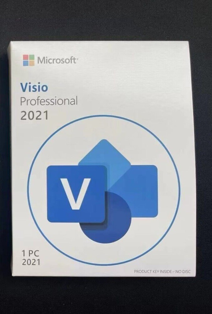 Microsoft Visio Professional 2021- USB Retail Package – Brand New Factory Sealed