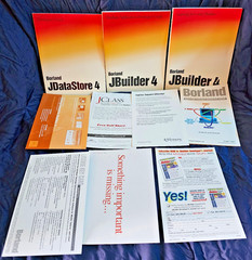 Borland JBuilder 4 Professional + C Builder 4 Delphi 4 COMPLETE SEALED CDs