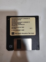 Microsoft Windows NT Advanced Server 3.1 Self Study Series w/Floppy Disks NEW