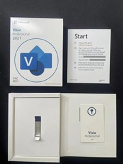 Microsoft Visio Professional 2021- USB Retail Package – Brand New Factory Sealed