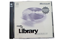 Microsoft Visual Studio Basic Enterprise Professional 6.0 6 MSDN Library 2CD Set