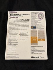 Microsoft SQL Server 7.0 Database Implementation Online Training Kit BRAND NEW