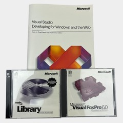 Microsoft Visual FoxPro 6.0 Professional Edition Box Set w/ Key