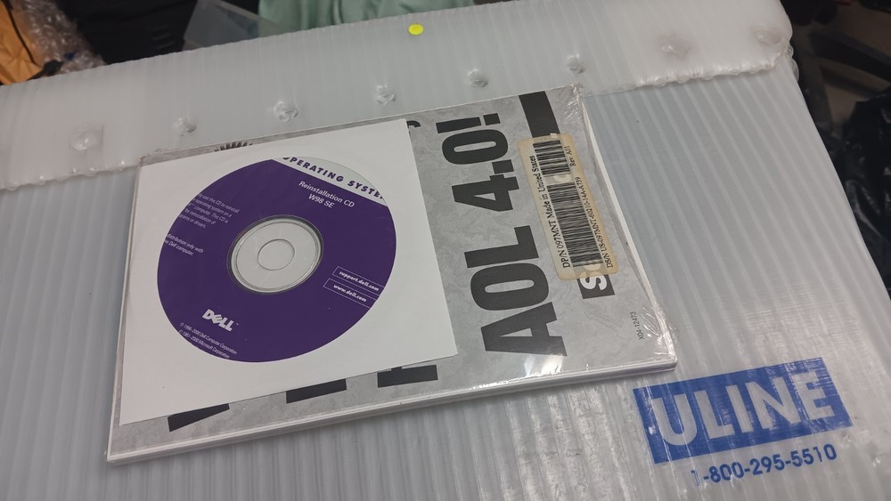Vintage Dell Windows 98 SE Operating System Product Recovery CD with Product Key