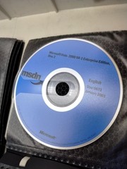 MSDN Software CD’s Microsoft Windows 2000 server, Visual Studio Office Jan 2001