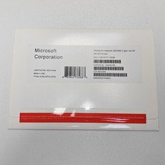 New Factory sealed Microsoft Windows Server 2022 DataCenter 64bit DVD 16 Core