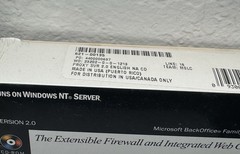 Microsoft Proxy Server 2.0 Firewall and Web Cache Windows NT CD-ROM (1997)