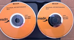 Microsoft Visual Studio .NET 2003 Professional & MSDN Library w/ Key License