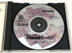 Microsoft Visual C ++ 6.0 Professional Edition – for Windows 98 or NT Has Key