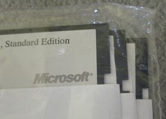 Microsoft Visual Basic Standard Edition DOS Version 1 5.25″ floppys NOS