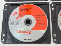 Microsoft SQL Server 2005 Standard & Enterprise MSDN Library DVD Set Windows