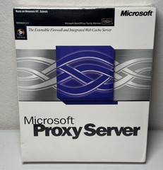 Microsoft Proxy Server 2.0 Firewall and Web Cache Windows NT CD-ROM (1997)