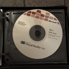 Microsoft Visual Studio 2005 Standard Edition 5 Disc Set w/ Key
