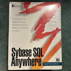 Sybase SQL Anywhere Database Server System XI For Windows 95′ New Rare.