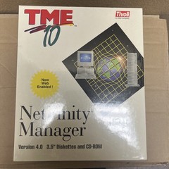 Vtg IBM NetFinity Manager Version 4.0 Systems Management Diskette CD-Rom OS/2