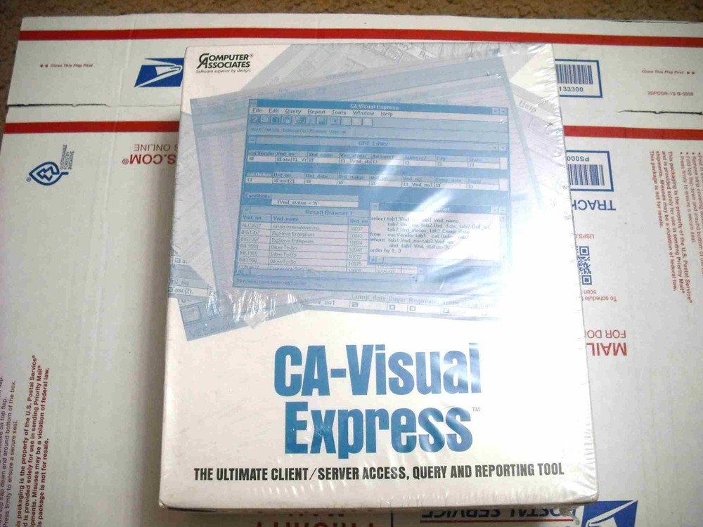 New CA-Visual Express 1.0 for win in retail sealed box 3.5″ HD full retail