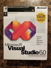 Microsoft Visual Studio 6.0 6 Professional 659-00390 RETAIL Box