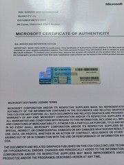 SQL Server 2022 Enterprise 96 Core License, unlimited User CALs PHYSICAL ITEM