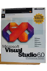NEW Microsoft Visual Studio Professional 6.0 PRO 6 C Basic Commercial 659-00390