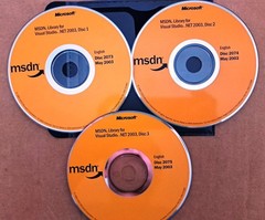 Microsoft Visual Studio .NET 2003 Professional & MSDN Library w/ Key License