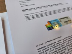 Microsoft Exchange Server 2016 STANDARD Retail Unlimited CAL CoA Authentic