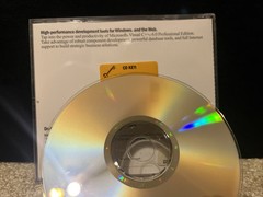 Microsoft Visual C ++ 6.0 Professional Edition – for Windows 95 or NT w/Key