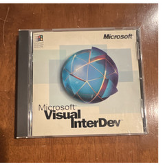 Microsoft Visual InterDev Development Software Windows English CD-ROM Commercial