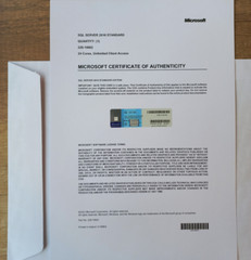 Microsoft SQL Server 2016 Standard 24 Core License unlimited User CALs 228-10602